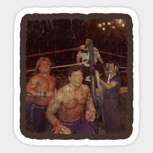 wrestling superstars from the 1980s are pure WWF gold Sticker